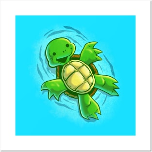 Little Turtle Posters and Art